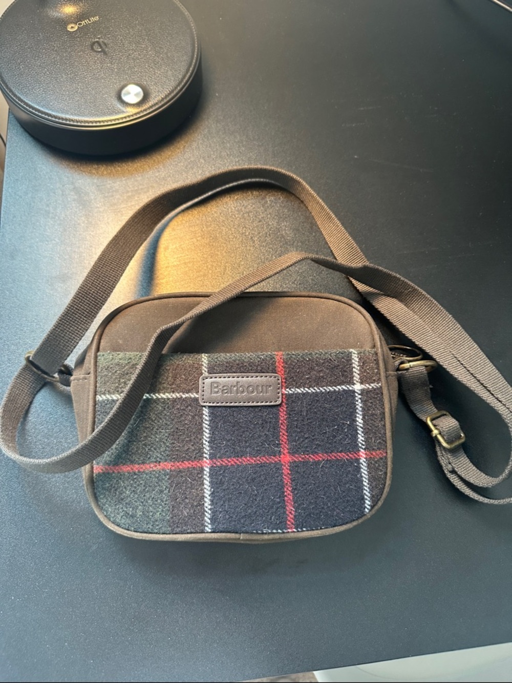 Rare Barbour Tartan Crossbody/Shoulder Purse NWOT